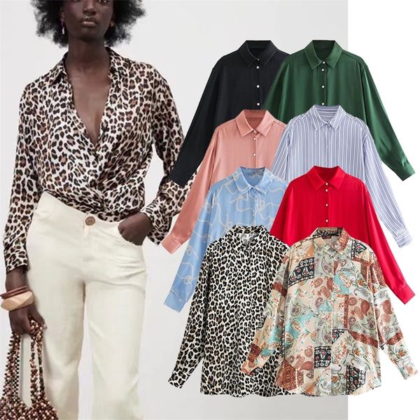 spring women blouse shirts single breasted turn down collar casual leopard printed long sleeve female loose shirts 220407, White
spring women blouse shirts single breasted turn down collar casual leopard printed long sleeve female loose shirts 220407, White