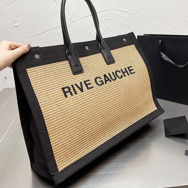 straw tote shopping bag women large capacity gauche handbag leather handle fashion letters women shoulder bags men handbags
straw tote shopping bag women large capacity gauche handbag leather handle fashion letters women shoulder bags men handbags