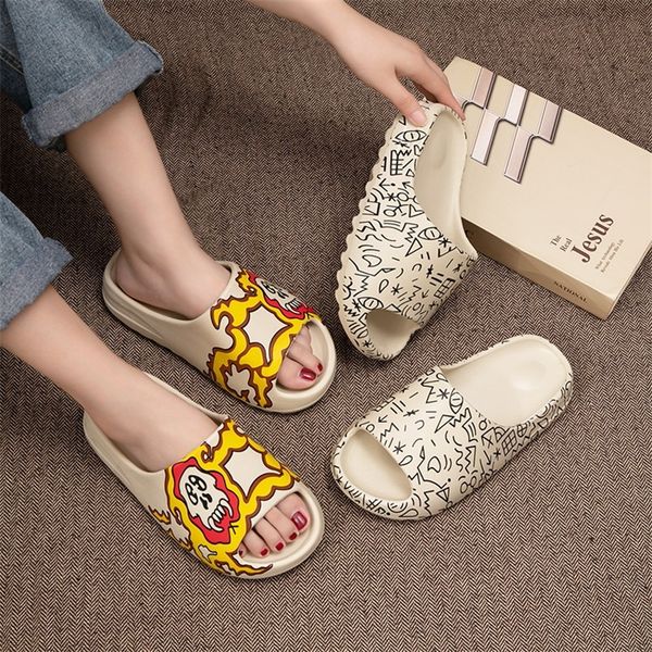 spring outer wear thicksoled men summer fashion seaside beach shoes casual spider web women integrated slippers 220707, Black
spring outer wear thicksoled men summer fashion seaside beach shoes casual spider web women integrated slippers 220707, Black