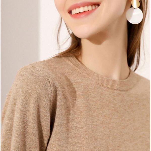 women's sweaters women knitted cashmere winter o neck long sleeve ladies wool pullover female elegant autumn warm girls clothes 2022, White;black
women's sweaters women knitted cashmere winter o neck long sleeve ladies wool pullover female elegant autumn warm girls clothes 2022, White;black