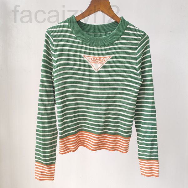 women's knits & tees designer 22 autumn new p family contrast striped slim fitting knitted backing shb5, White
women's knits & tees designer 22 autumn new p family contrast striped slim fitting knitted backing shb5, White