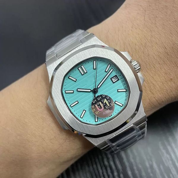 automatic mechanical movement watch for men transparent 40mm dial baby blue 170th anniversary waterproof stainless steel strap folding buckl, Slivery;brown
automatic mechanical movement watch for men transparent 40mm dial baby blue 170th anniversary waterproof stainless steel strap folding buckl, Slivery;brown