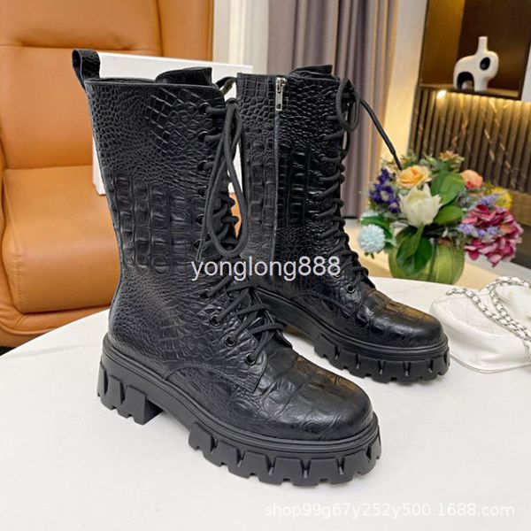 boots autumn and winter middle tube artificial wool layer cowhide college style black viscose shoes round headed martin boots
boots autumn and winter middle tube artificial wool layer cowhide college style black viscose shoes round headed martin boots