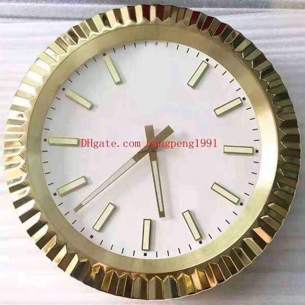 4 colour brand wall clock household 18k gold 126333 126334 no date wall clock 34cm x 5cm 3kg quartz electronic clock313o, Slivery;brown
4 colour brand wall clock household 18k gold 126333 126334 no date wall clock 34cm x 5cm 3kg quartz electronic clock313o, Slivery;brown
