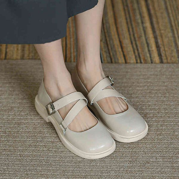 sandals spring low heel thick simple inside and outside full leather casual fashion, wearing a line with mary jane women's shoes vsla, Black
sandals spring low heel thick simple inside and outside full leather casual fashion, wearing a line with mary jane women's shoes vsla, Black