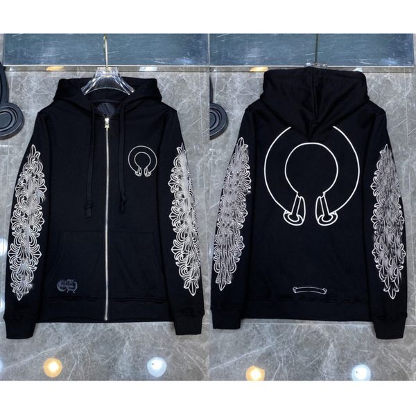 fashion men's designer jackets brand luxury zipper sweatshirts horseshoe cross print ch hoodies men women coat casual pullover loose h, Black;brown
fashion men's designer jackets brand luxury zipper sweatshirts horseshoe cross print ch hoodies men women coat casual pullover loose h, Black;brown