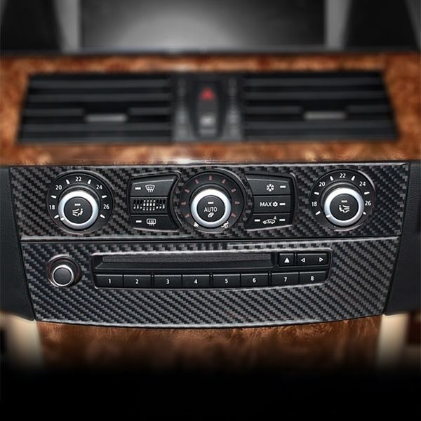 2pcs carbon fiber car central console air conditioning cd panel decorative cover trim for bmw 5 series e60 2008-10 accessories
2pcs carbon fiber car central console air conditioning cd panel decorative cover trim for bmw 5 series e60 2008-10 accessories