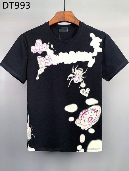dsq icon men's t-shirts designer print letter men tees paris cotton polos man women clothing fashion brand t shirt d993, White;black
dsq icon men's t-shirts designer print letter men tees paris cotton polos man women clothing fashion brand t shirt d993, White;black
