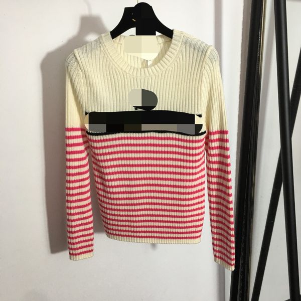 728 2022 milan runway autumn summer brand same style sweater long sleeve crew neck pullover womens yuanye, White;black
728 2022 milan runway autumn summer brand same style sweater long sleeve crew neck pullover womens yuanye, White;black