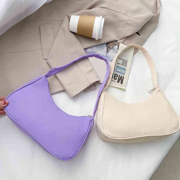 fashion solid color ladies underarm bag retro nylon female hobos bags vintage simple design women zipper shoulder handbags 2021 g220519
fashion solid color ladies underarm bag retro nylon female hobos bags vintage simple design women zipper shoulder handbags 2021 g220519