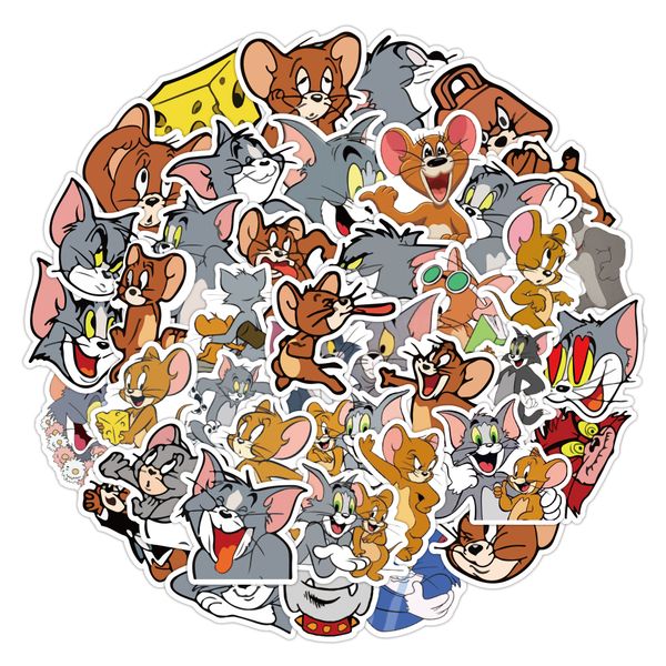 50pcs anime cartoon tom and jerry lapstickers pack for luggage phone case travel waterproof decorative graffiti decals toys
50pcs anime cartoon tom and jerry lapstickers pack for luggage phone case travel waterproof decorative graffiti decals toys