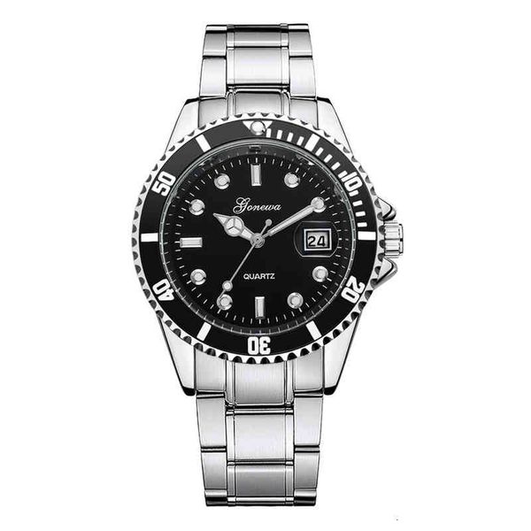wrist watch luxury classic green water ghost watch men's calendar elegant quartz fashion relojes para hombre, Slivery;brown
wrist watch luxury classic green water ghost watch men's calendar elegant quartz fashion relojes para hombre, Slivery;brown