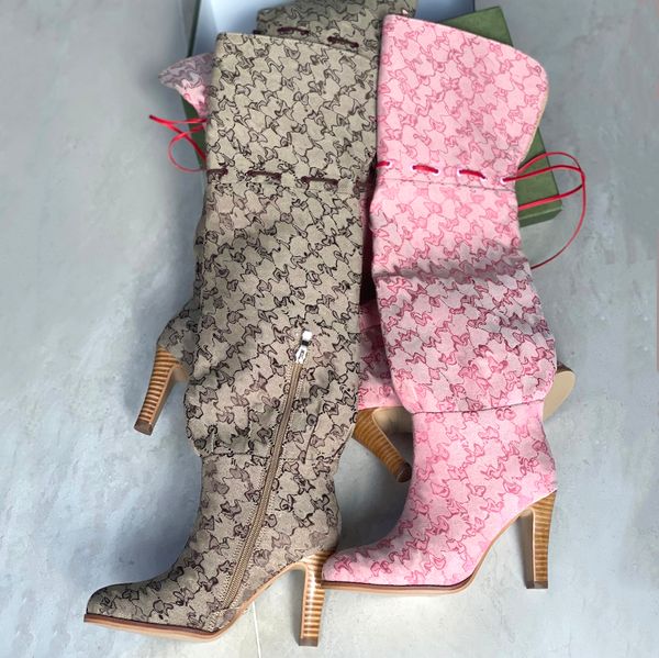 designer boots women leather over knee boots red beige canvas zipper lace fashion luxury heels casual high heels lace with box no317, Black
designer boots women leather over knee boots red beige canvas zipper lace fashion luxury heels casual high heels lace with box no317, Black