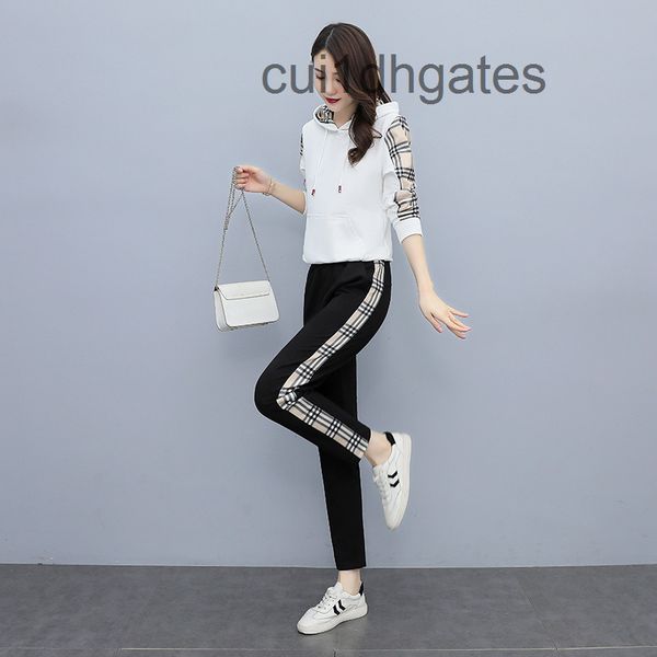 2022 designer b br coats and hoodie net red 2022 autumn new hooded color matching two-piece set shows thin temperament loose sweater large w, White
2022 designer b br coats and hoodie net red 2022 autumn new hooded color matching two-piece set shows thin temperament loose sweater large w, White