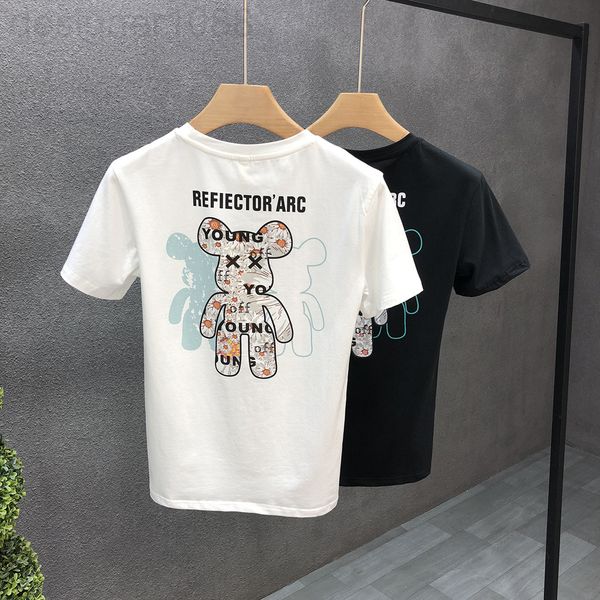 men's t-shirts designer cartoon printing fashion brand short sleeve t-shirt men's versatile summer half youth handsome t-shirt ge9, White;black
men's t-shirts designer cartoon printing fashion brand short sleeve t-shirt men's versatile summer half youth handsome t-shirt ge9, White;black