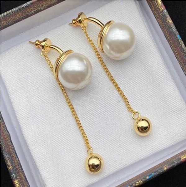 classic designer pearl ball charm dangle earing stud eardrop for women lady party wedding couples lovers gift engagement jewelry, Silver
classic designer pearl ball charm dangle earing stud eardrop for women lady party wedding couples lovers gift engagement jewelry, Silver