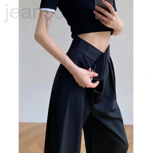 women's pants & capris designer summer thin black suit pants women's small tall waist hanging feeling casual loose mopping ice sil, Black;white
women's pants & capris designer summer thin black suit pants women's small tall waist hanging feeling casual loose mopping ice sil, Black;white