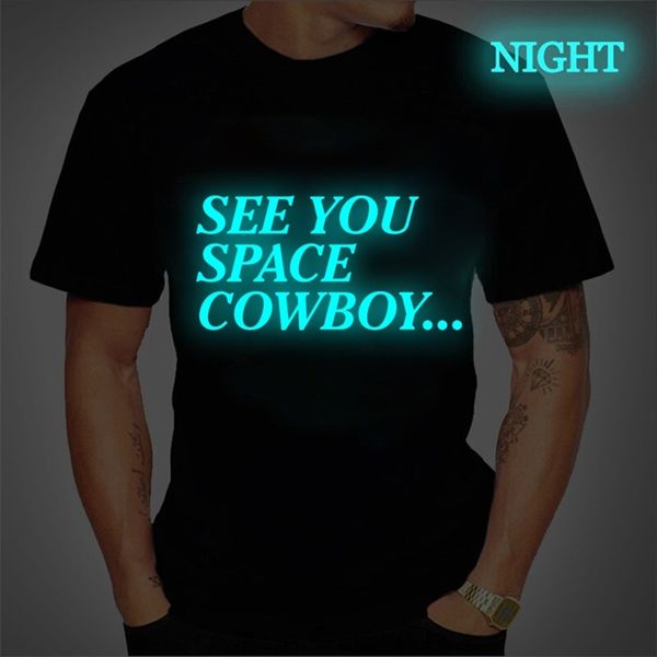 see you space cowboy men t shirt summer shirt the cowboy bebop tshirt bigger size homme black luminous tshirt homme male 220608, White;black
see you space cowboy men t shirt summer shirt the cowboy bebop tshirt bigger size homme black luminous tshirt homme male 220608, White;black