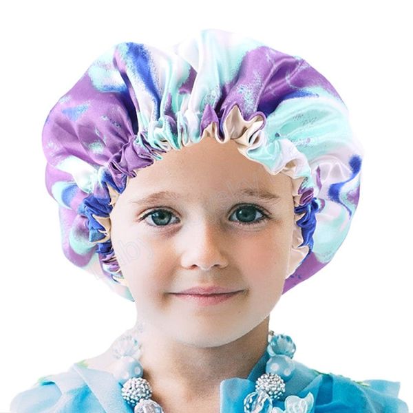 kids adjustable hair cap for sleeping satin bonnet tie dye headwrap satin silk tie dyeing shower double-layer night turban, Yellow
kids adjustable hair cap for sleeping satin bonnet tie dye headwrap satin silk tie dyeing shower double-layer night turban, Yellow