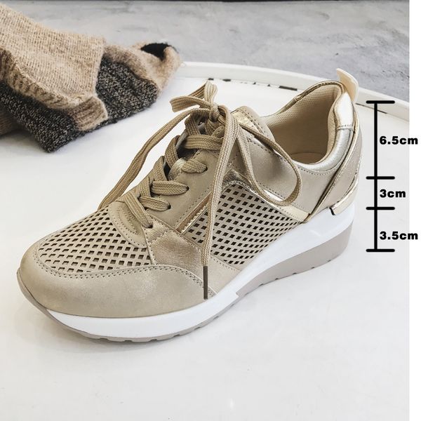 6.5cm super high platform white sneakers spring autumn leather hollow shoes for women vulcanized shoes zapatos de mujer, Black;yellow
6.5cm super high platform white sneakers spring autumn leather hollow shoes for women vulcanized shoes zapatos de mujer, Black;yellow