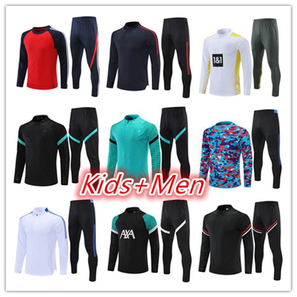 2022mens and kids soccer tracksuit jersey sets 2122 men football jerseys training tracksuits jacket set chandal futbol survetement foot, Black
2022mens and kids soccer tracksuit jersey sets 2122 men football jerseys training tracksuits jacket set chandal futbol survetement foot, Black