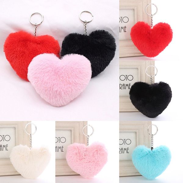 fluffy pompom key chain soft solid color heart shape pompom faux rabbit fur ball car handbag keyring gift accessories, Slivery;golden
fluffy pompom key chain soft solid color heart shape pompom faux rabbit fur ball car handbag keyring gift accessories, Slivery;golden