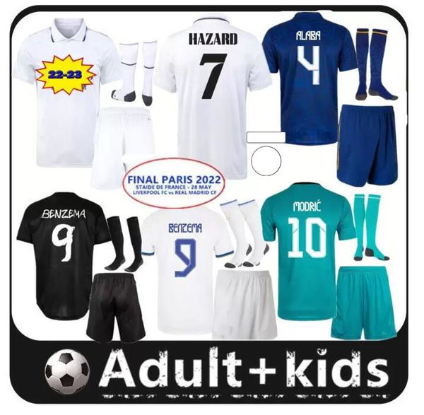 2021 2022 benzema finals soccer jerseys 21 22 23 kids kit sock football shirt real madrids camavinga alaba modric valverde camiseta men unif, Black;yellow
2021 2022 benzema finals soccer jerseys 21 22 23 kids kit sock football shirt real madrids camavinga alaba modric valverde camiseta men unif, Black;yellow