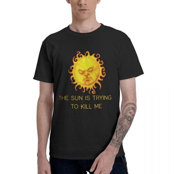 men's t-shirts the sun is trying to kill me t-shirt pure cotton crewneck men t shirt short sleeve oversized casual tees hoodie eu size, White;black
men's t-shirts the sun is trying to kill me t-shirt pure cotton crewneck men t shirt short sleeve oversized casual tees hoodie eu size, White;black