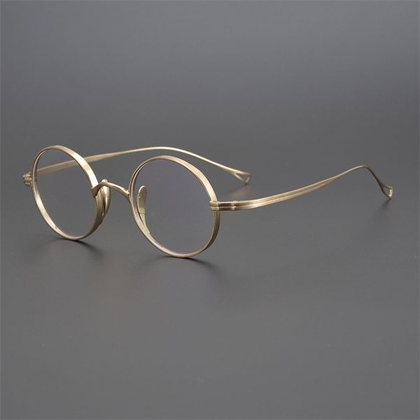 eyeglasses 80% off new wanniangui kmn-99 pure titanium round frame handmade eyeglasses 10518, White;black
eyeglasses 80% off new wanniangui kmn-99 pure titanium round frame handmade eyeglasses 10518, White;black