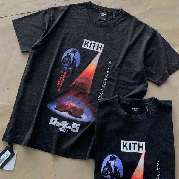 designer shirts fashions kitt stallone rocky v boxing gloves short sleeve tide brand washed old 22 spring summer men and women, White;black
designer shirts fashions kitt stallone rocky v boxing gloves short sleeve tide brand washed old 22 spring summer men and women, White;black