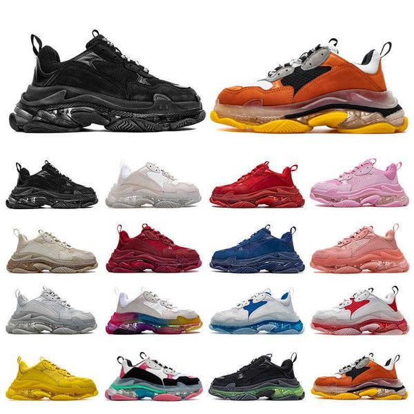 designer triple s casual shoes clear sole men women luxury sneakers chaussures 17fw paris vint
designer triple s casual shoes clear sole men women luxury sneakers chaussures 17fw paris vint