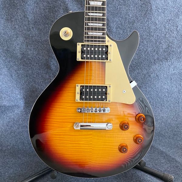 standard electric guitar sunburst color mahogany body tiger maple rosewood fingerboard same of the pictures
standard electric guitar sunburst color mahogany body tiger maple rosewood fingerboard same of the pictures