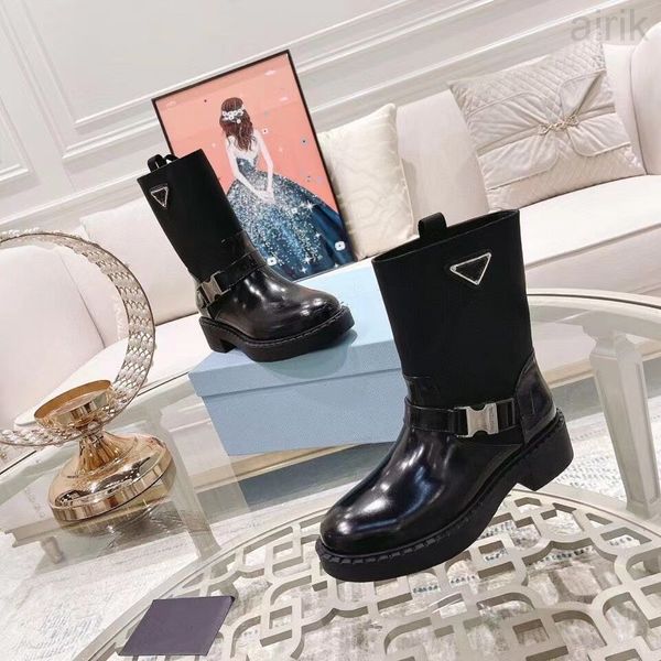 2021 womens designer boots leather martin ankle triangle letter nylon cowhide boot fashion non-slip rubber outsole elastic, Black
2021 womens designer boots leather martin ankle triangle letter nylon cowhide boot fashion non-slip rubber outsole elastic, Black