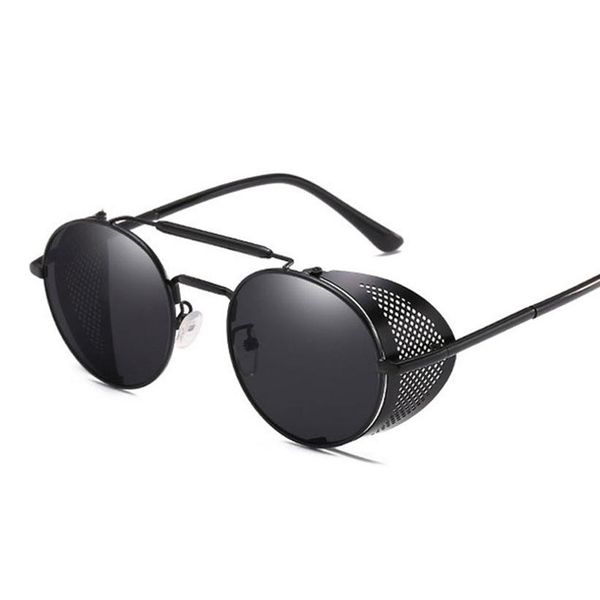 retro steampunk sunglasses goggle round designer steam punk metal shields sunglasses men women uv400 gafas de sol231c, White;black
retro steampunk sunglasses goggle round designer steam punk metal shields sunglasses men women uv400 gafas de sol231c, White;black