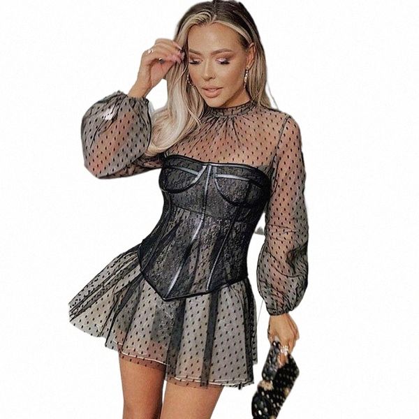 casual dresses 2 piece sets womens outfits fall 2022 black mesh polk dot dress with waist seal corset evening party streetwear r3xn#, Black;gray
casual dresses 2 piece sets womens outfits fall 2022 black mesh polk dot dress with waist seal corset evening party streetwear r3xn#, Black;gray