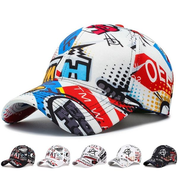 38 styles graffiti baseball cap womens hat summer sun cotton mens sports golf gorras hombre 220616, Blue;gray
38 styles graffiti baseball cap womens hat summer sun cotton mens sports golf gorras hombre 220616, Blue;gray