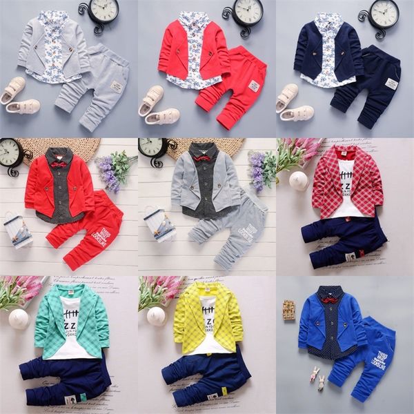 2pcs baby boys clothing sets floral print faux-two design long-sleeve kids british gentleman suit clothes set 1078 e3, White
2pcs baby boys clothing sets floral print faux-two design long-sleeve kids british gentleman suit clothes set 1078 e3, White