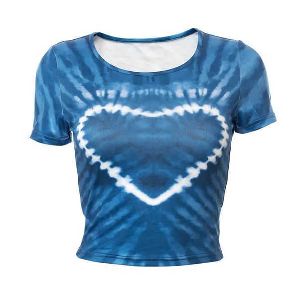 women's t-shirt vintage tie dye short sleeve t-shirts y2k aesthetic e-girl heart print pullovers harajuku crop summer kawaii baby clot, White
women's t-shirt vintage tie dye short sleeve t-shirts y2k aesthetic e-girl heart print pullovers harajuku crop summer kawaii baby clot, White