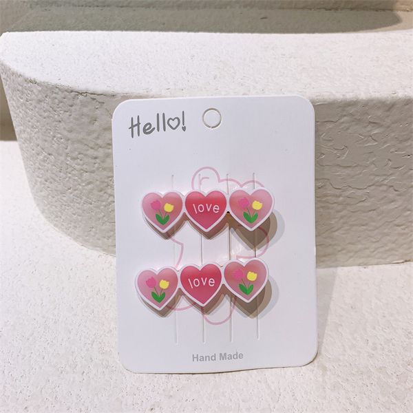 2022 1 pair new korean sweet girl princess hairpins children's small fresh geometric love flower duckbill clip hair accessories, Slivery;white
2022 1 pair new korean sweet girl princess hairpins children's small fresh geometric love flower duckbill clip hair accessories, Slivery;white