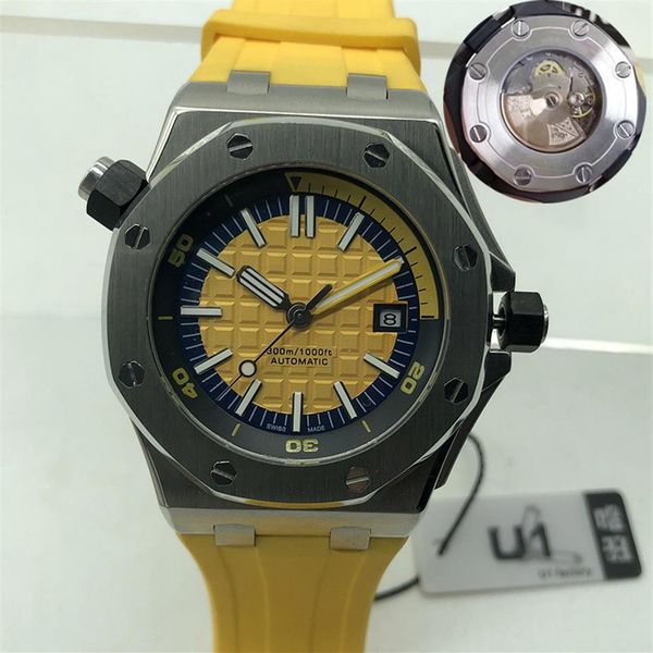 mens automatic mechanical movement watches sapphire glass 5 atm waterproof rubber watchband diving super luminous u1 mens watch 20270d, Slivery;brown
mens automatic mechanical movement watches sapphire glass 5 atm waterproof rubber watchband diving super luminous u1 mens watch 20270d, Slivery;brown