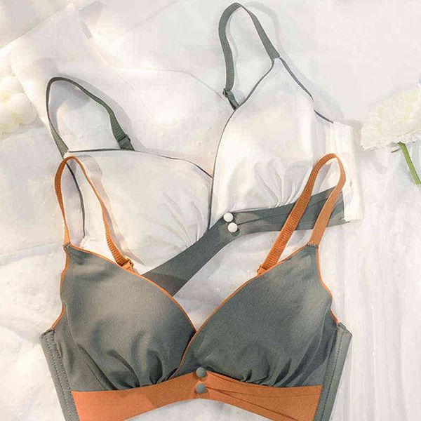 no steel ring bra pure color new girl small breast underwear collected tube all-match bra can be worn in all four seasons l220726, Red;black
no steel ring bra pure color new girl small breast underwear collected tube all-match bra can be worn in all four seasons l220726, Red;black