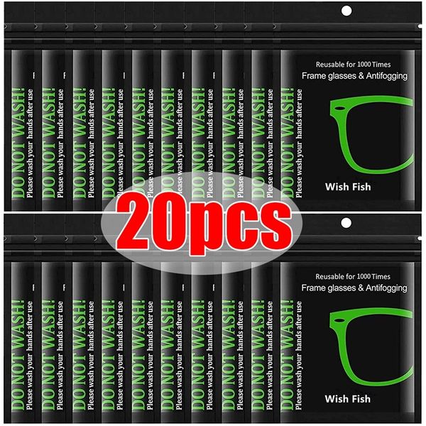 20pcs reusable antifog glasses suede premoistened lens cloth defogger eyeglass wipe eyeglasses prevent fogging wipes 220726
20pcs reusable antifog glasses suede premoistened lens cloth defogger eyeglass wipe eyeglasses prevent fogging wipes 220726