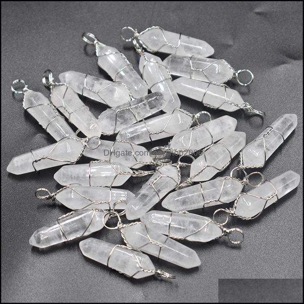 charms sier wire natural stone white crystal hexagonal healing reiki point pendants for jewelry making carshop200 carshop2006 dhjls, Bronze;silver
charms sier wire natural stone white crystal hexagonal healing reiki point pendants for jewelry making carshop200 carshop2006 dhjls, Bronze;silver