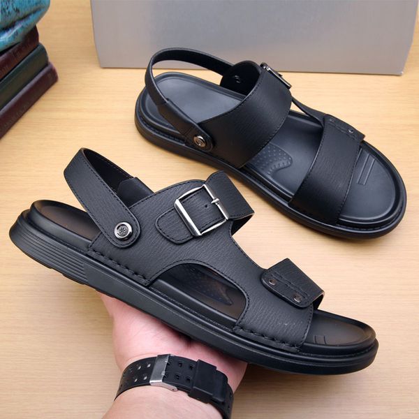 luxury mens famous luxury designer sandals high end quality first layer cowhide material simple leisure sunshine loose and comfortable all m, Black
luxury mens famous luxury designer sandals high end quality first layer cowhide material simple leisure sunshine loose and comfortable all m, Black