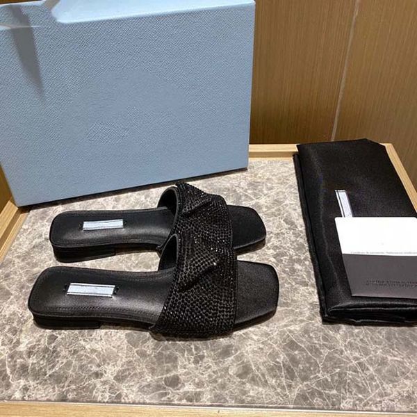 lady summer new style slipper sandals slides letter sponge one open-toe sandals, Black