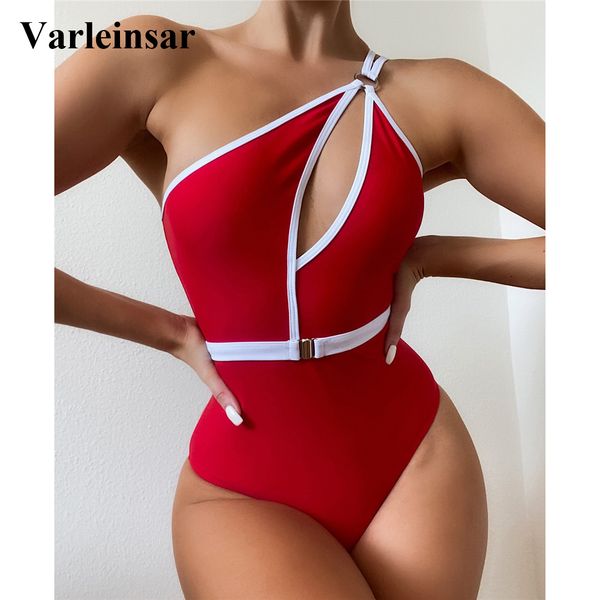splicing asymmetric backless monokini women swimwear one piece swimsuit female one shoulder bather bathing suit swim v3102, White;black
splicing asymmetric backless monokini women swimwear one piece swimsuit female one shoulder bather bathing suit swim v3102, White;black