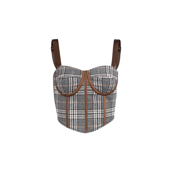 camisoles & tanks plaid breast suspender female european and beautiful women's autumn pastoral short vest, Black;white
camisoles & tanks plaid breast suspender female european and beautiful women's autumn pastoral short vest, Black;white