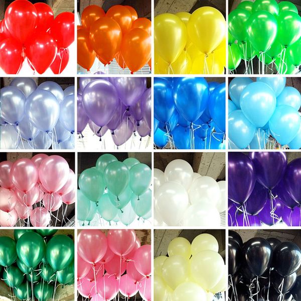 100pcs/lot birthday balloons 10inch latex balloons gold red pink blue pearl wedding party balloon ball kids toys air ballons
100pcs/lot birthday balloons 10inch latex balloons gold red pink blue pearl wedding party balloon ball kids toys air ballons