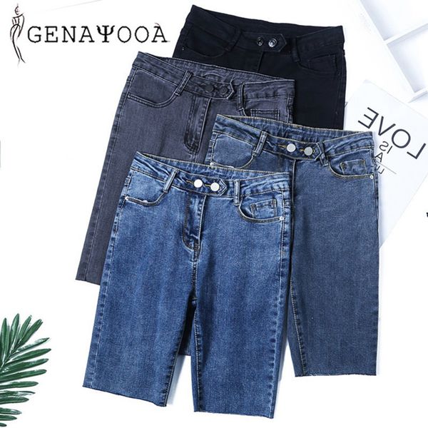 genayooa skinny knee length bike short streetwear summer woman denim jeans shorts skinny stretch high waist shorts y200822, White;black
genayooa skinny knee length bike short streetwear summer woman denim jeans shorts skinny stretch high waist shorts y200822, White;black