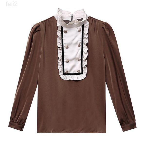style retro ladies and blouses 2021 luxurious blusas mujer de moda woman clothes button women's shirts roupa feminina &, White
style retro ladies and blouses 2021 luxurious blusas mujer de moda woman clothes button women's shirts roupa feminina &, White